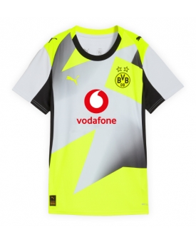 Borussia Dortmund Maglia Gara Trasferta Repliche 2025-26 Donna Maniche Corte